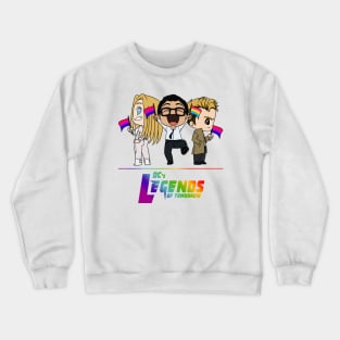 Bisexual+Pan Legends - Pride 2021 v2 Crewneck Sweatshirt